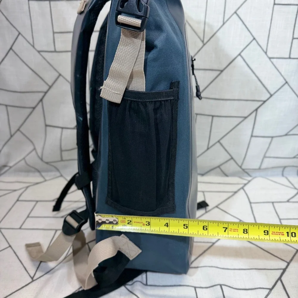 Vissla Dry Bag Backpack OS Blue Roll Top Waterproof Surf Gear MABG1NSB